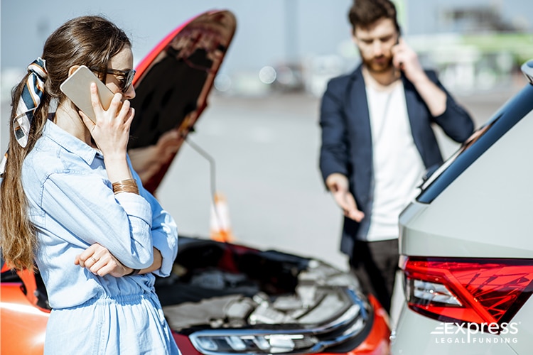 Photo of a Woman Calling the Police