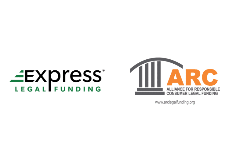 ARC Legal Funding and Express Legal Funding Logos