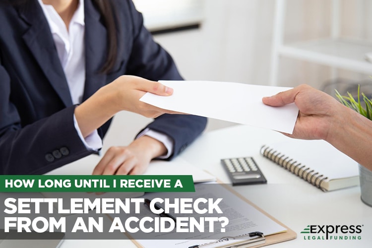 Settlement Check from Accident