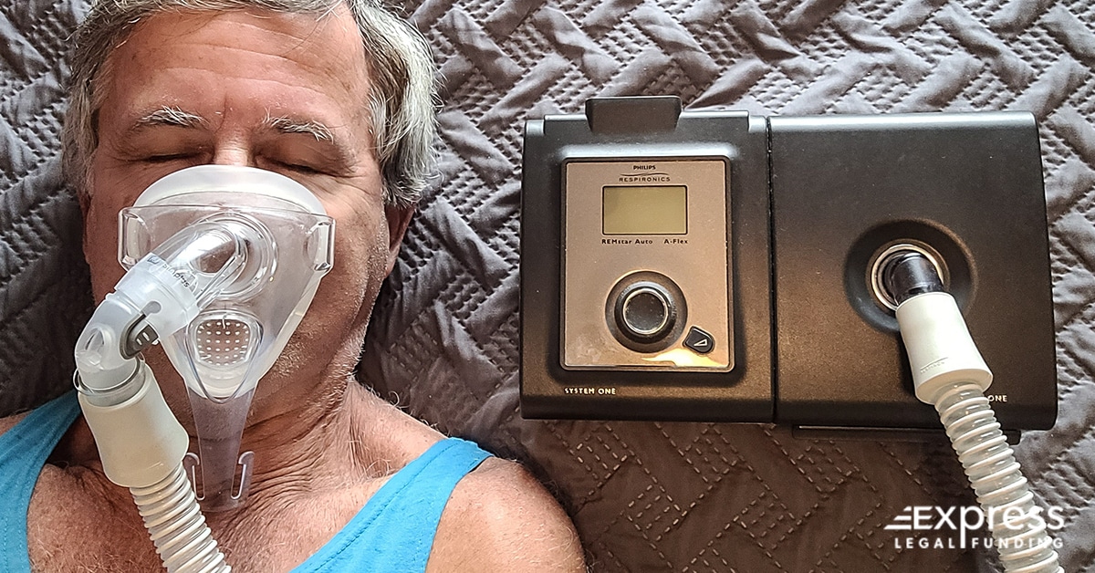 Using Philips CPAP Machine