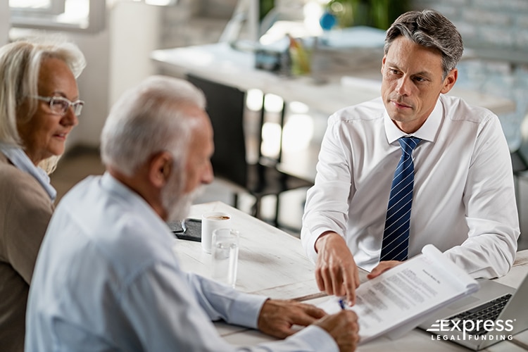 Victims Consulting With a Lawyer