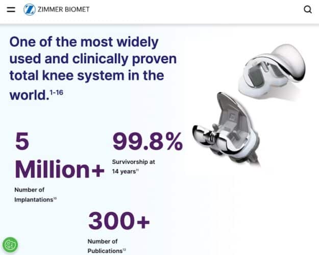 Knee Replacement Lawsuit Exactech, Zimmer, Stryker Recalls