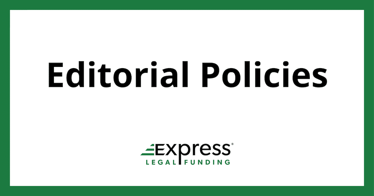 Editorial Policies of Express Legal Funding