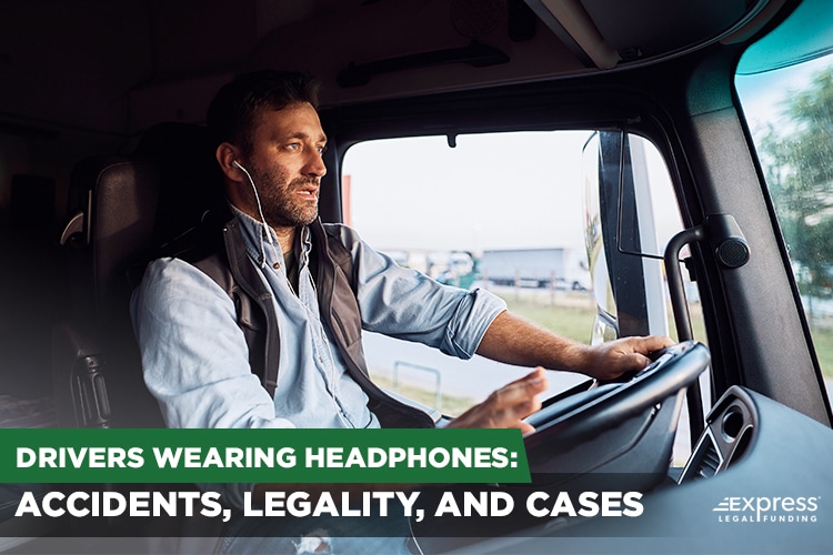 Drivers Wearing Headphones Accidents Legality and Cases