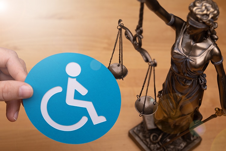 Disabled Person Dealing With a Lawsuit