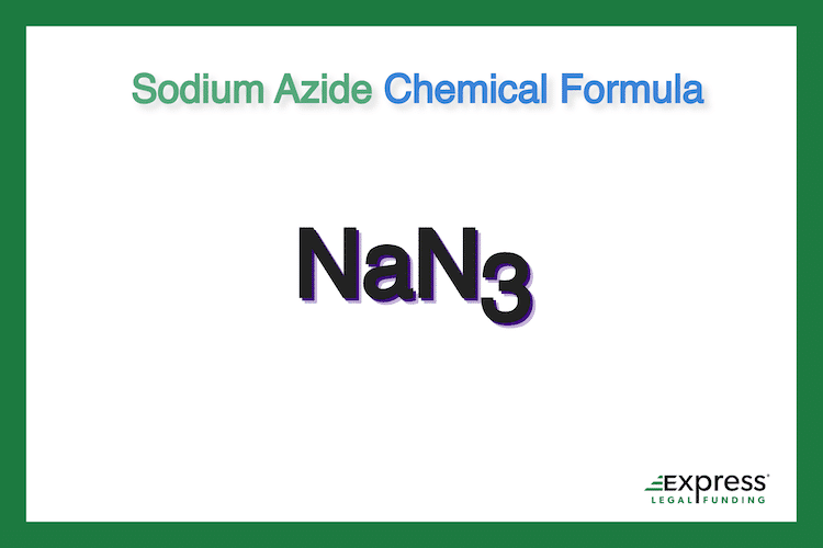 Sodium azide chemical formula: NaN3