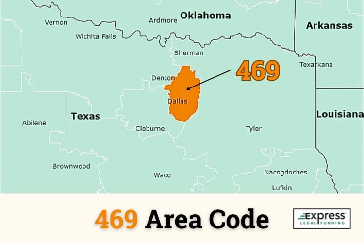 The 469 Area Code In Texas City Locations And Coverage Map