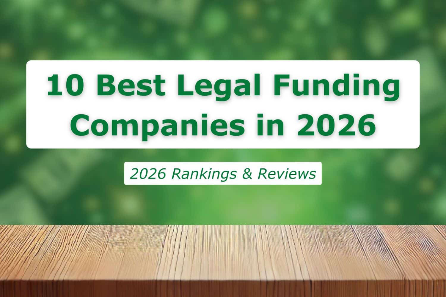 las 10 mejores empresas de financiamiento legal en 2025: puntuaciones y reseñas's featured image