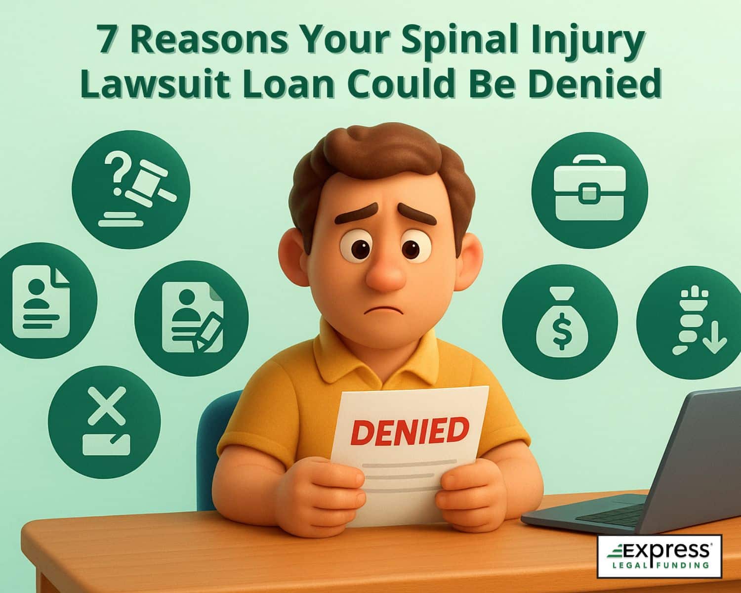 Spinal Injury Lawsuit Loans: 7 Reasons You Could Be Denied's featured image